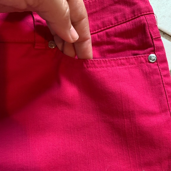 Style & Co pink ankle pants. Size 12P. - Picture 4 of 8